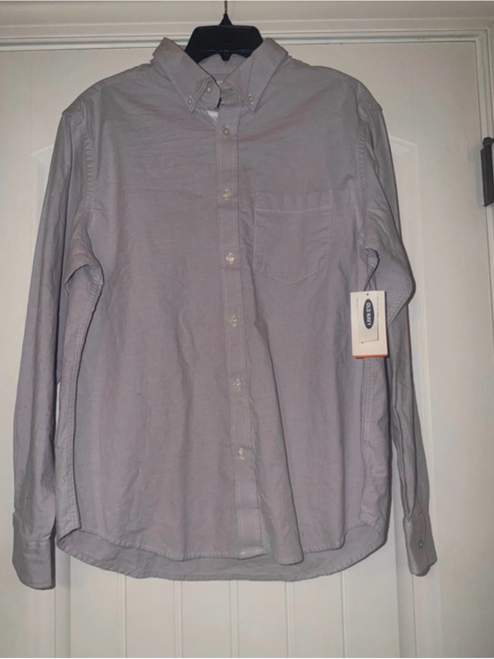 Old Navy Men’s Light Lavender Button-Down Shirt